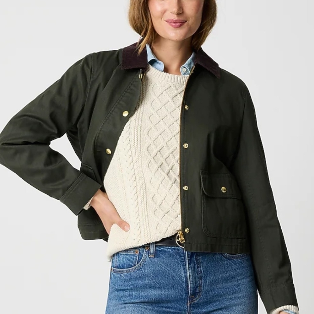 Women's Barn Jacket Dark Green